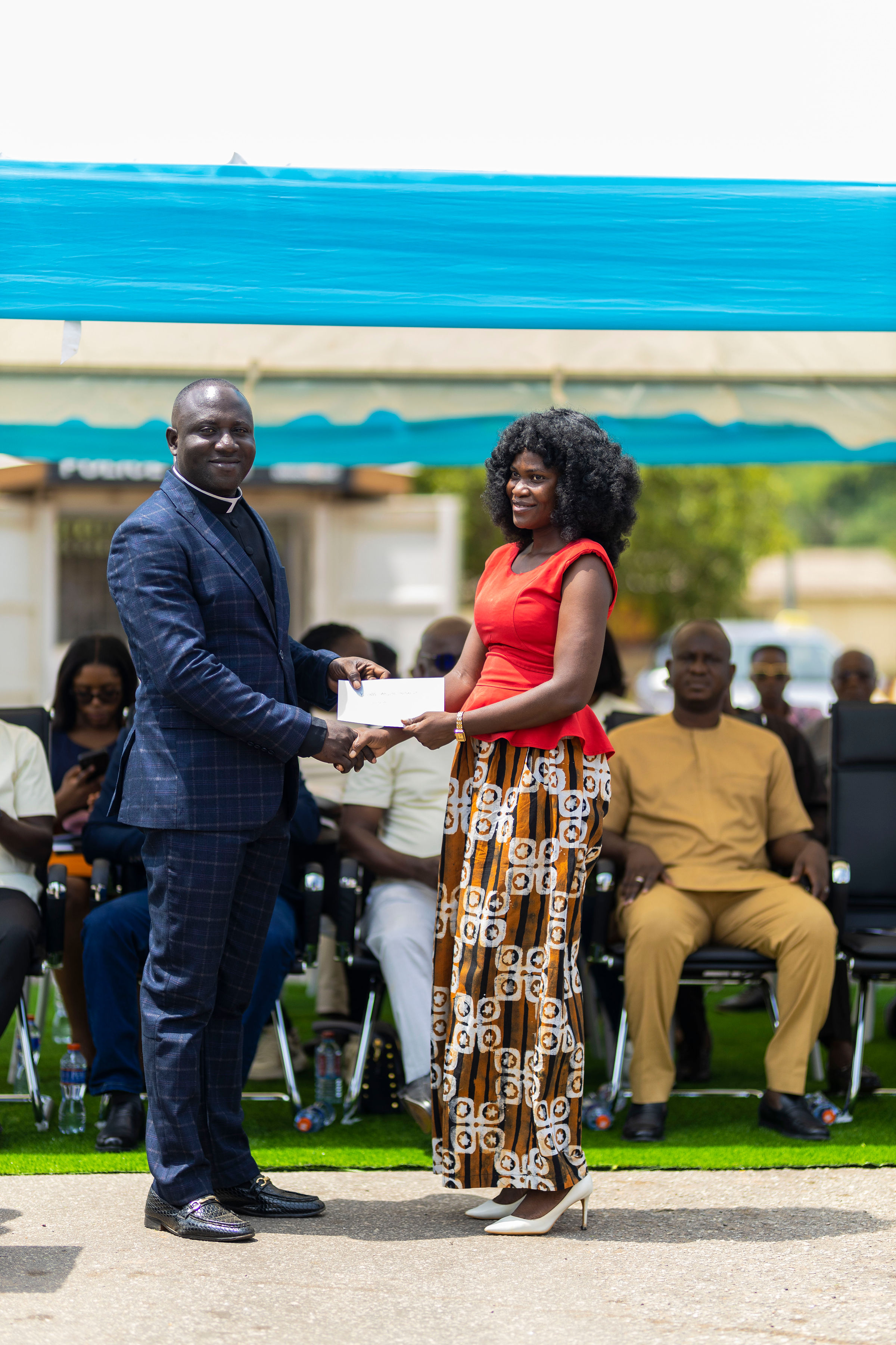 Donation presentation to beneficiary institutions